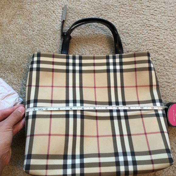 Authentic Burberry Nova Check Satchel Classic - Picture 6 of 8